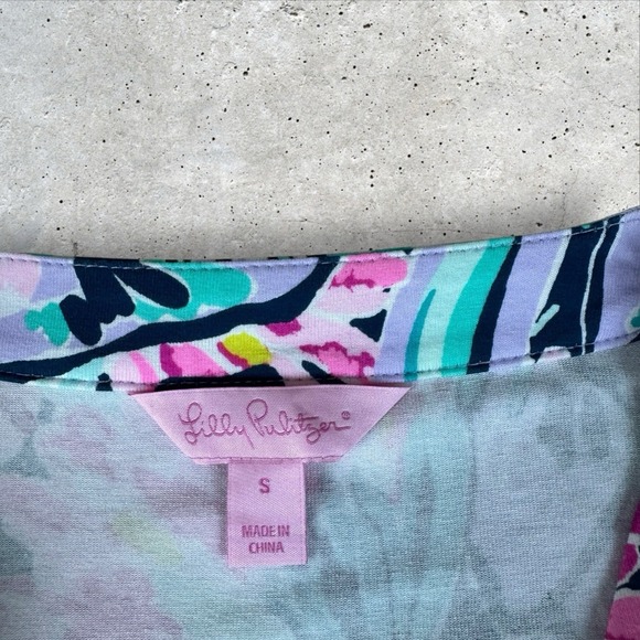 Lilly Pulitzer || Rozaline‎ Wrap Dress in Slathouse Soiree Floral Small - Picture 4 of 8